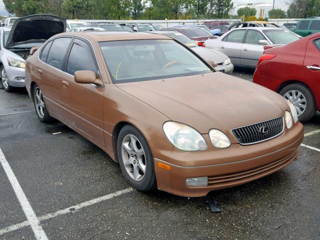 JT8BL69S010004041 - 2001 LEXUS GS 430 BROWN photo 1