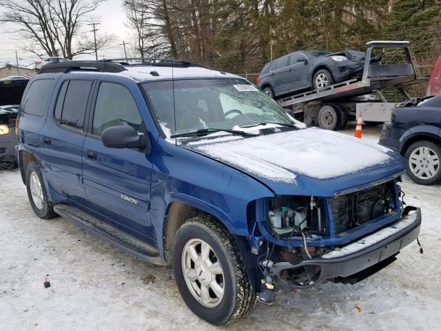 1GKET16SX56136608 - 2005 GMC ENVOY XL BLUE photo 1