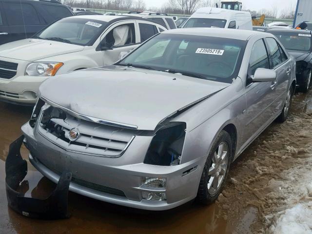 1G6DC67A870159565 - 2007 CADILLAC STS SILVER photo 2