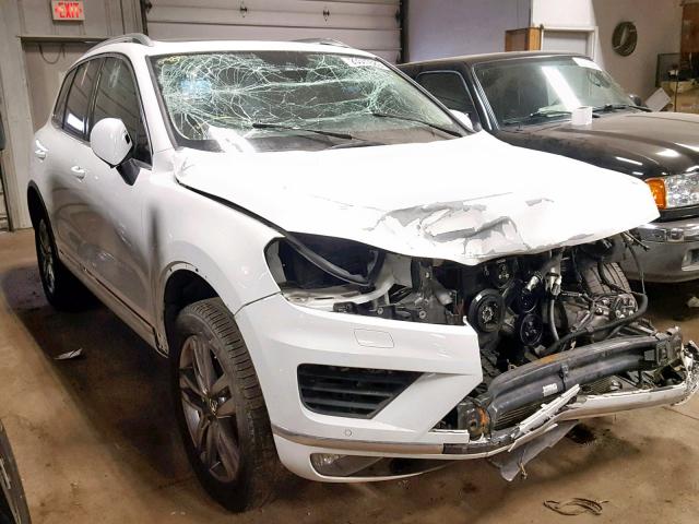 WVGEF9BP0GD012585 - 2016 VOLKSWAGEN TOUAREG SP WHITE photo 1