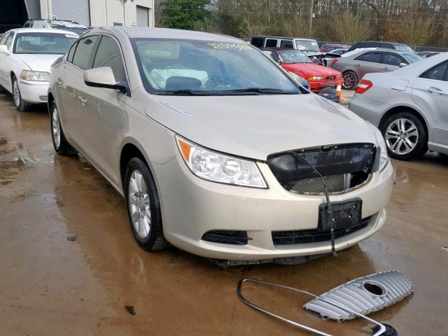 1G4GB5E36CF139474 - 2012 BUICK LACROSSE C GOLD photo 1