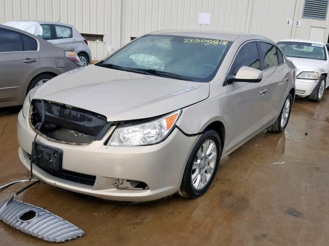 1G4GB5E36CF139474 - 2012 BUICK LACROSSE C GOLD photo 2