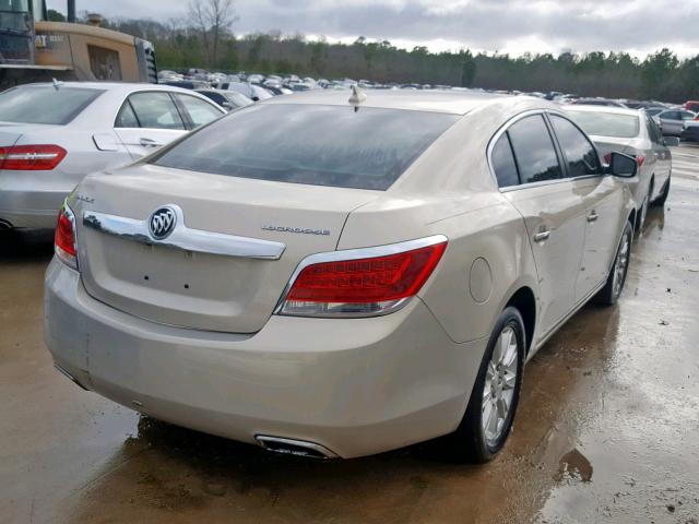 1G4GB5E36CF139474 - 2012 BUICK LACROSSE C GOLD photo 4