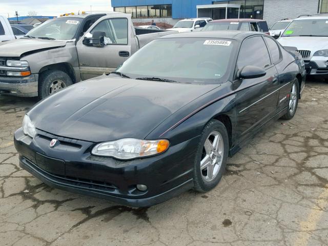 2G1WZ151359202652 - 2005 CHEVROLET MONTE CARL BLACK photo 2