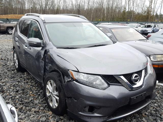 5N1AT2MK0FC821749 - 2015 NISSAN ROGUE S GRAY photo 1