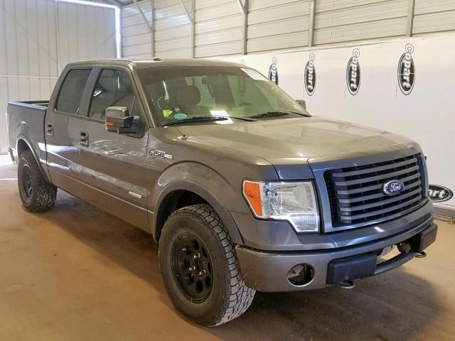 1FTFW1ET4BFC25149 - 2011 FORD F150 SUPER GRAY photo 1