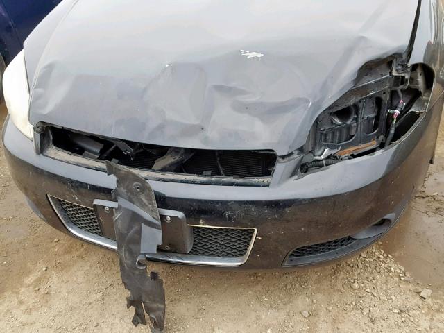 2G1WD58C669333501 - 2006 CHEVROLET IMPALA SUP 黑色 照片 9