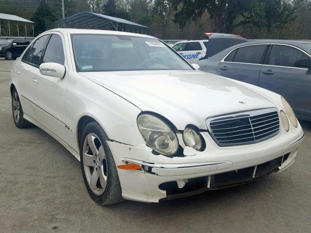 WDBUF65J73A218079 - 2003 MERCEDES-BENZ E 320 WHITE photo 1