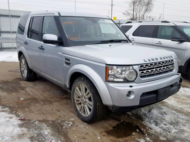 SALAK2D42AA546603 - 2010 LAND ROVER LR4 HSE LU SILVER photo 1