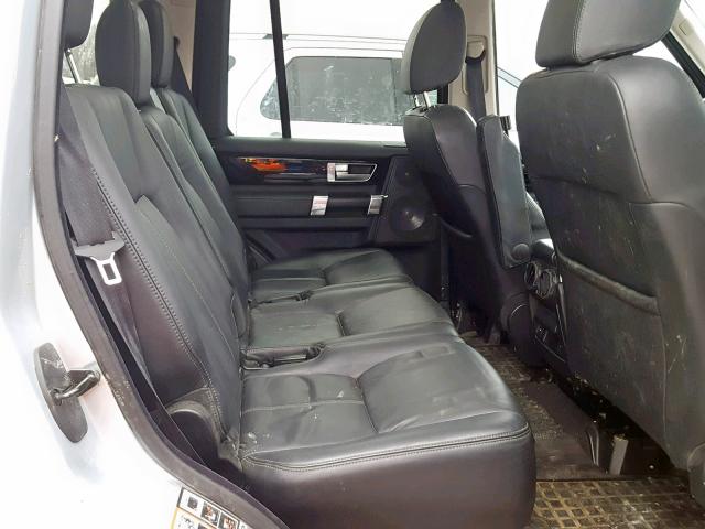 SALAK2D42AA546603 - 2010 LAND ROVER LR4 HSE LU SILVER photo 6