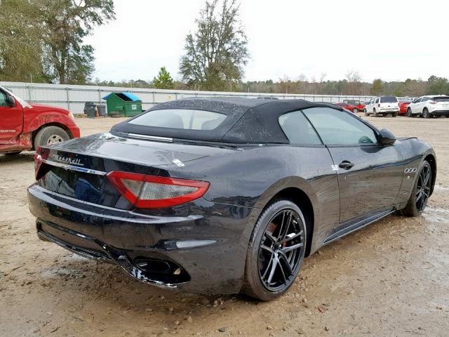 ZAM45VMA3J0291044 - 2018 MASERATI GRANTURISM BLACK photo 4