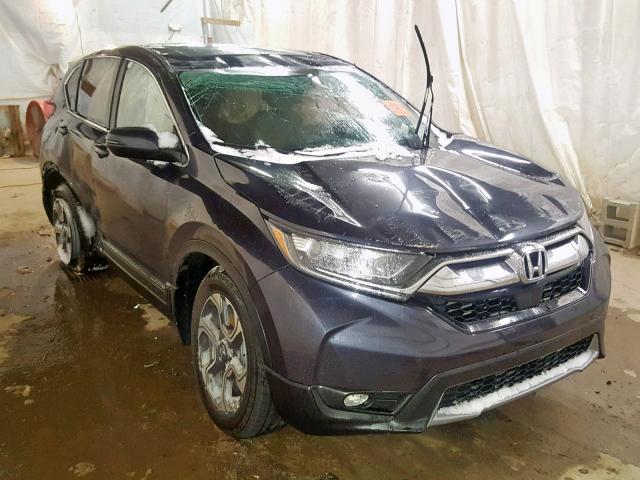 7FARW2H81JE072957 - 2018 HONDA CR-V EXL Mavi foto 1