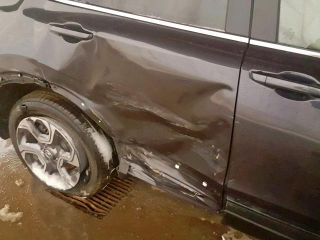 7FARW2H81JE072957 - 2018 HONDA CR-V EXL Mavi foto 10