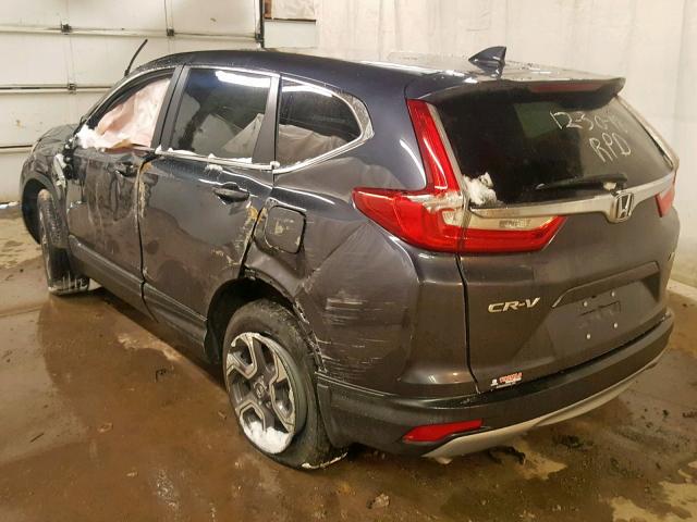 7FARW2H81JE072957 - 2018 HONDA CR-V EXL Mavi foto 3