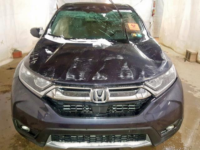 7FARW2H81JE072957 - 2018 HONDA CR-V EXL Mavi foto 7
