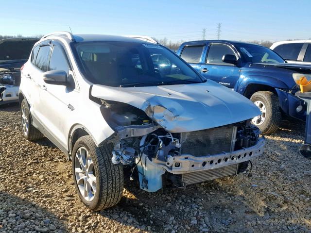 1FMCU0JX5EUC05032 - 2014 FORD ESCAPE TIT SILVER photo 1