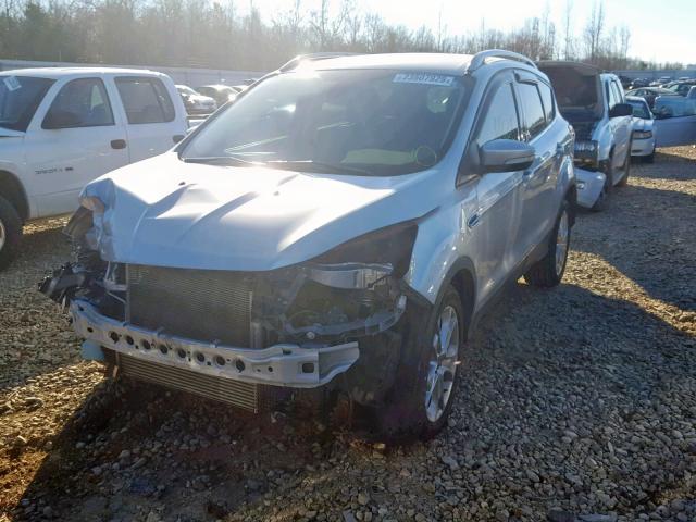 1FMCU0JX5EUC05032 - 2014 FORD ESCAPE TIT SILVER photo 2