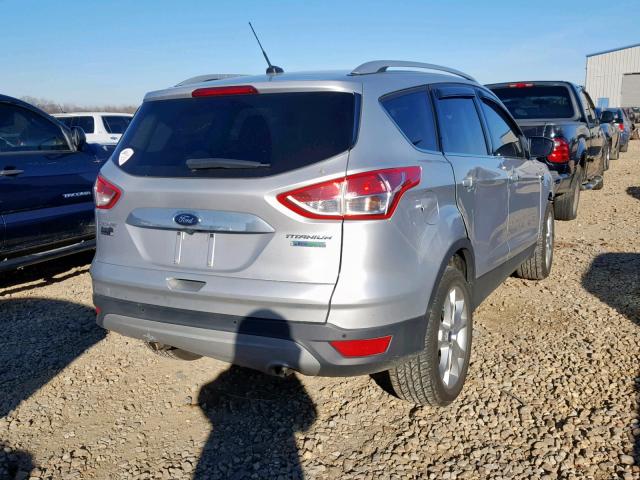 1FMCU0JX5EUC05032 - 2014 FORD ESCAPE TIT SILVER photo 4