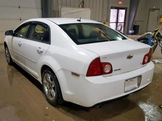 1G1ZH57B594176416 - 2009 CHEVROLET MALIBU 1LT WHITE photo 3