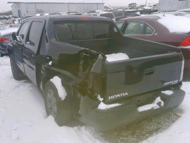 2HJYK16348H537610 - 2008 HONDA RIDGELINE 黑色 照片 3
