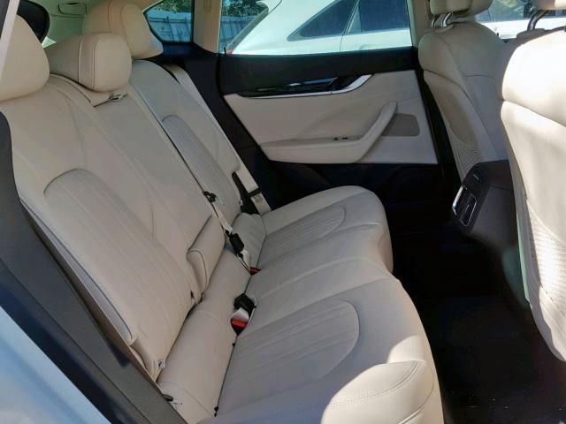 ZN661XUA2KX325437 - 2019 MASERATI LEVANTE WHITE photo 6