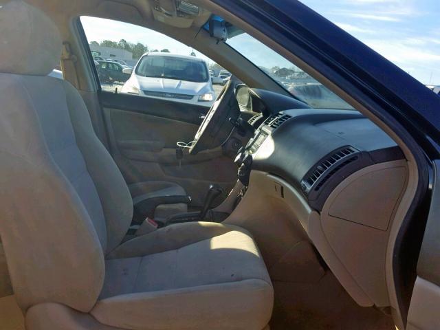 1HGCM563X4A024226 - 2004 HONDA ACCORD LX BLUE photo 5