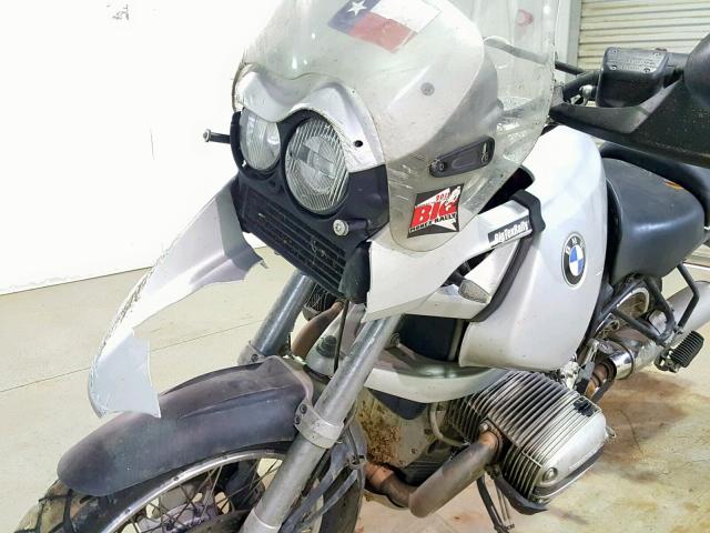 WB10495A01ZE53008 - 2001 BMW R1150 GS SILVER photo 9