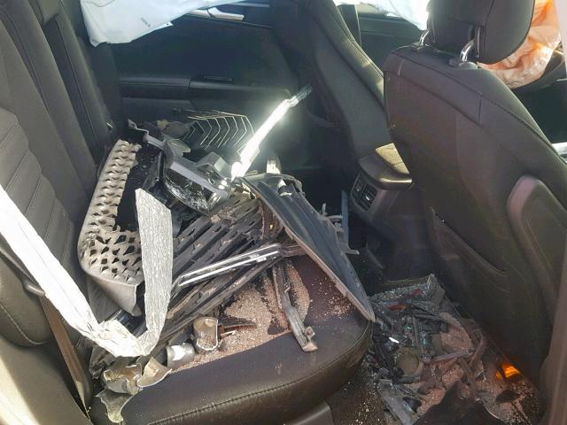 1FA6P0H78E5402470 - 2014 FORD FUSION SE BLACK photo 6