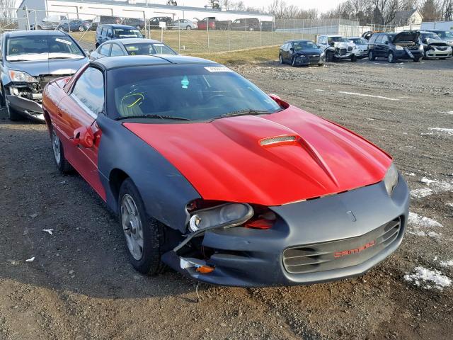 2G1FP22K9X2107162 - 1999 CHEVROLET CAMARO RED photo 1