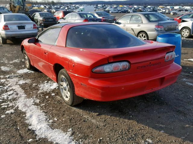 2G1FP22K9X2107162 - 1999 CHEVROLET CAMARO RED photo 3