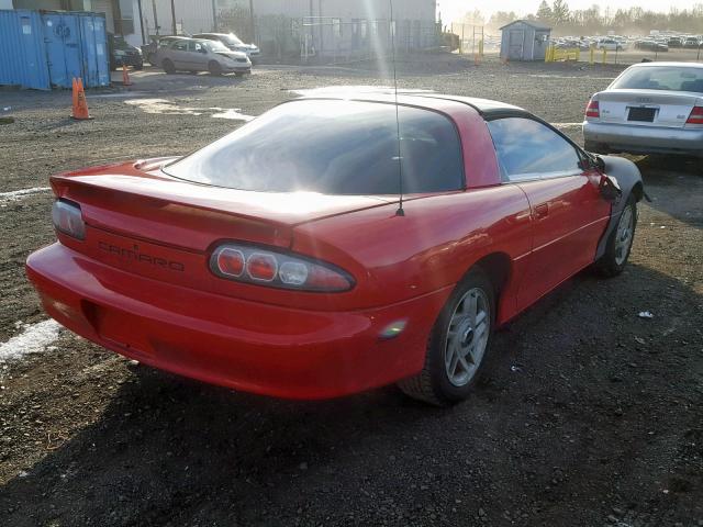 2G1FP22K9X2107162 - 1999 CHEVROLET CAMARO RED photo 4