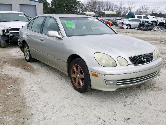 JT8BD69S020165665 - 2002 LEXUS GS 300 SILVER photo 1