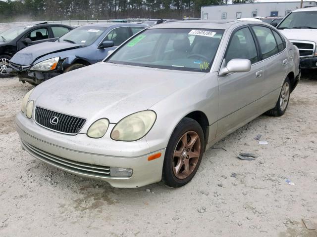 JT8BD69S020165665 - 2002 LEXUS GS 300 SILVER photo 2