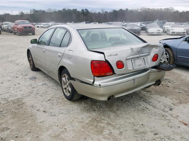 JT8BD69S020165665 - 2002 LEXUS GS 300 SILVER photo 3