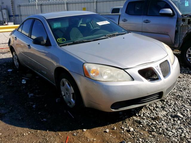 1G2ZF55B664255013 - 2006 PONTIAC G6 SE SILVER photo 1