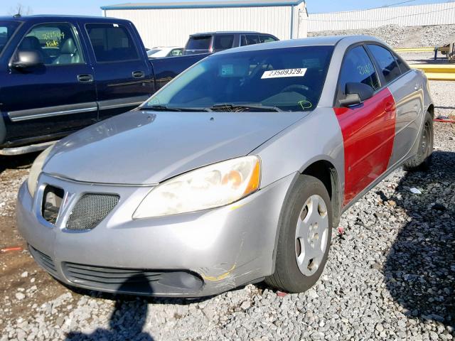 1G2ZF55B664255013 - 2006 PONTIAC G6 SE SILVER photo 2