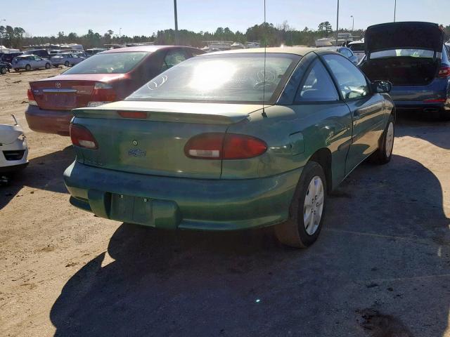 1G1JC1246X7197056 - 1999 CHEVROLET CAVALIER B GREEN photo 4