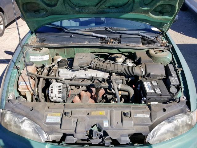 1G1JC1246X7197056 - 1999 CHEVROLET CAVALIER B GREEN photo 7