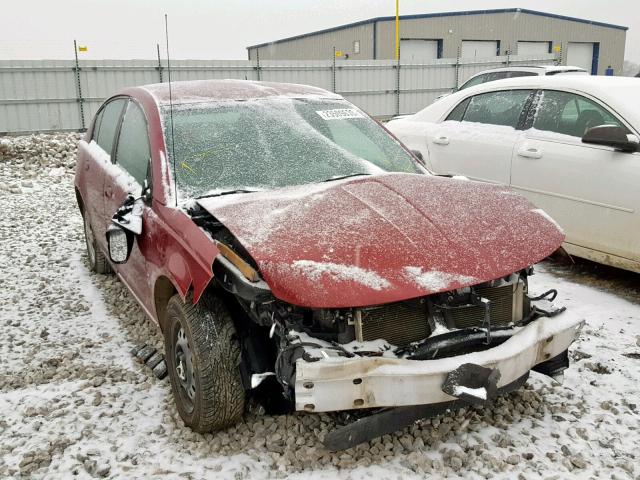 1G8AJ55F47Z120802 - 2007 SATURN ION LEVEL RED photo 1