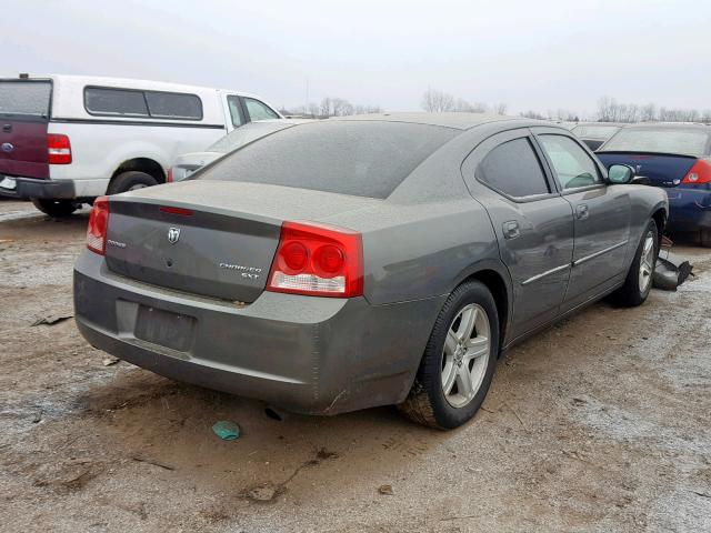 2B3LA43VX9H608398 - 2009 DODGE CHARGER CHARCOAL photo 4