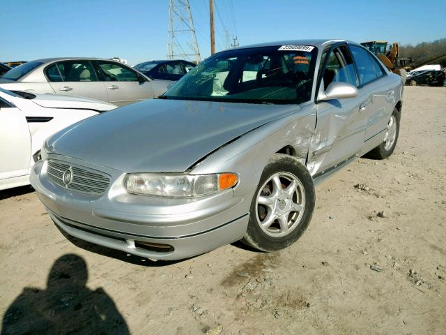 2G4WB55K811280103 - 2001 BUICK REGAL LS SILVER photo 2