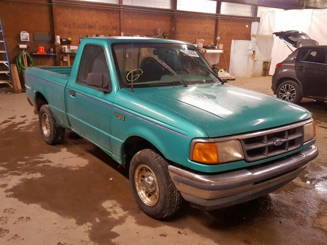 1FTCR10A9RPB54308 - 1994 FORD RANGER TEAL photo 1