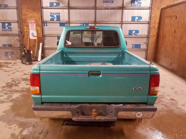 1FTCR10A9RPB54308 - 1994 FORD RANGER TEAL photo 6