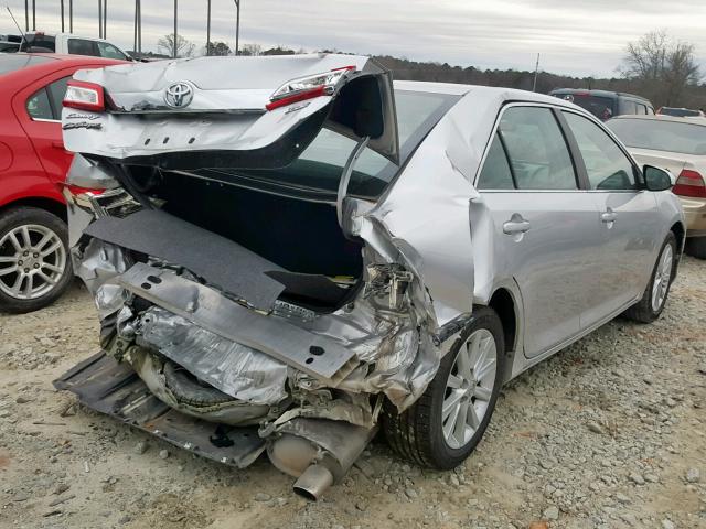 4T4BF1FK1CR160716 - 2012 TOYOTA CAMRY BASE SILVER photo 4