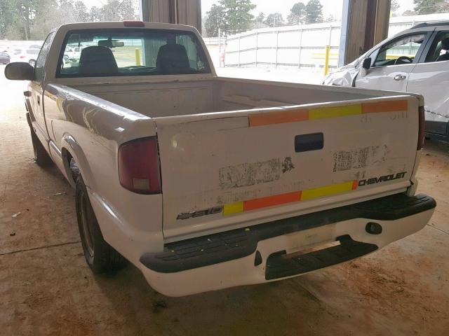 1GCCS14W61K129555 - 2001 CHEVROLET S TRUCK S1 白色 照片 3