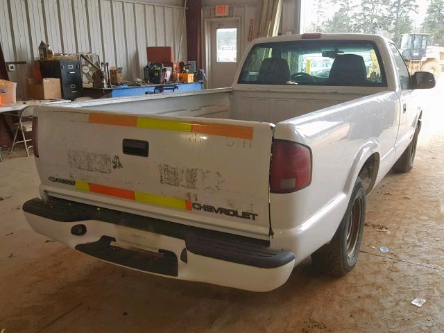 1GCCS14W61K129555 - 2001 CHEVROLET S TRUCK S1 白色 照片 4