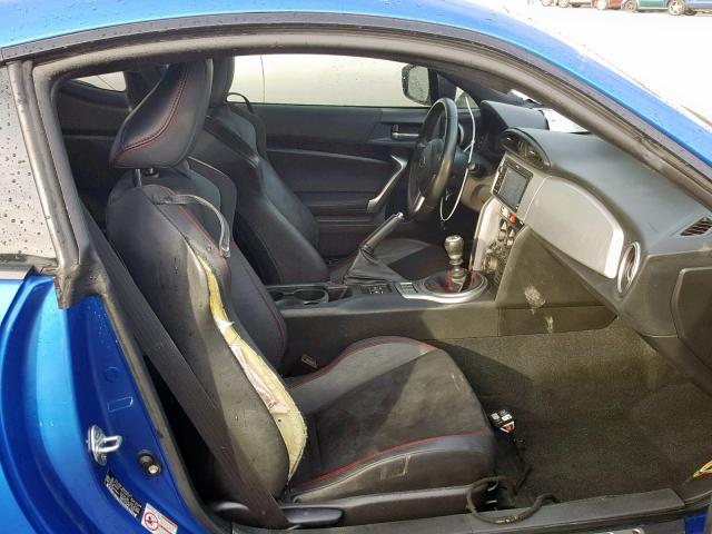 JF1ZCAC18D1604927 - 2013 SUBARU BRZ 2.0 LI BLUE photo 5