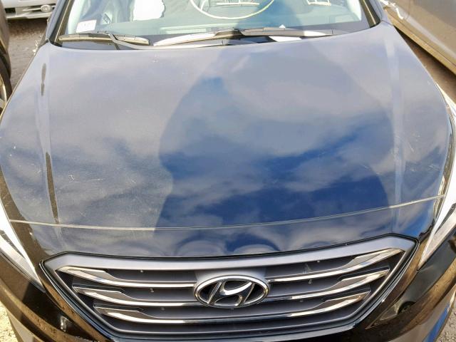 5NPE34AF7FH074180 - 2015 HYUNDAI SONATA SPO BLACK photo 7