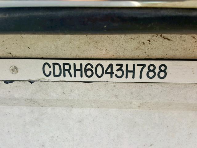 CDRH6043H788 - 1988 CARV MARINE LOT WHITE photo 10