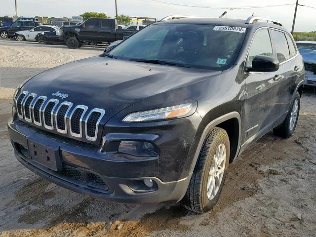 1C4PJMCB9FW675433 - 2015 JEEP CHEROKEE L BLACK photo 2